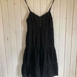 Only Black Sleeveless Mini Sundress